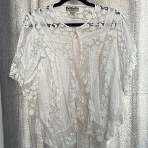 XXI boHo chic, lacey top